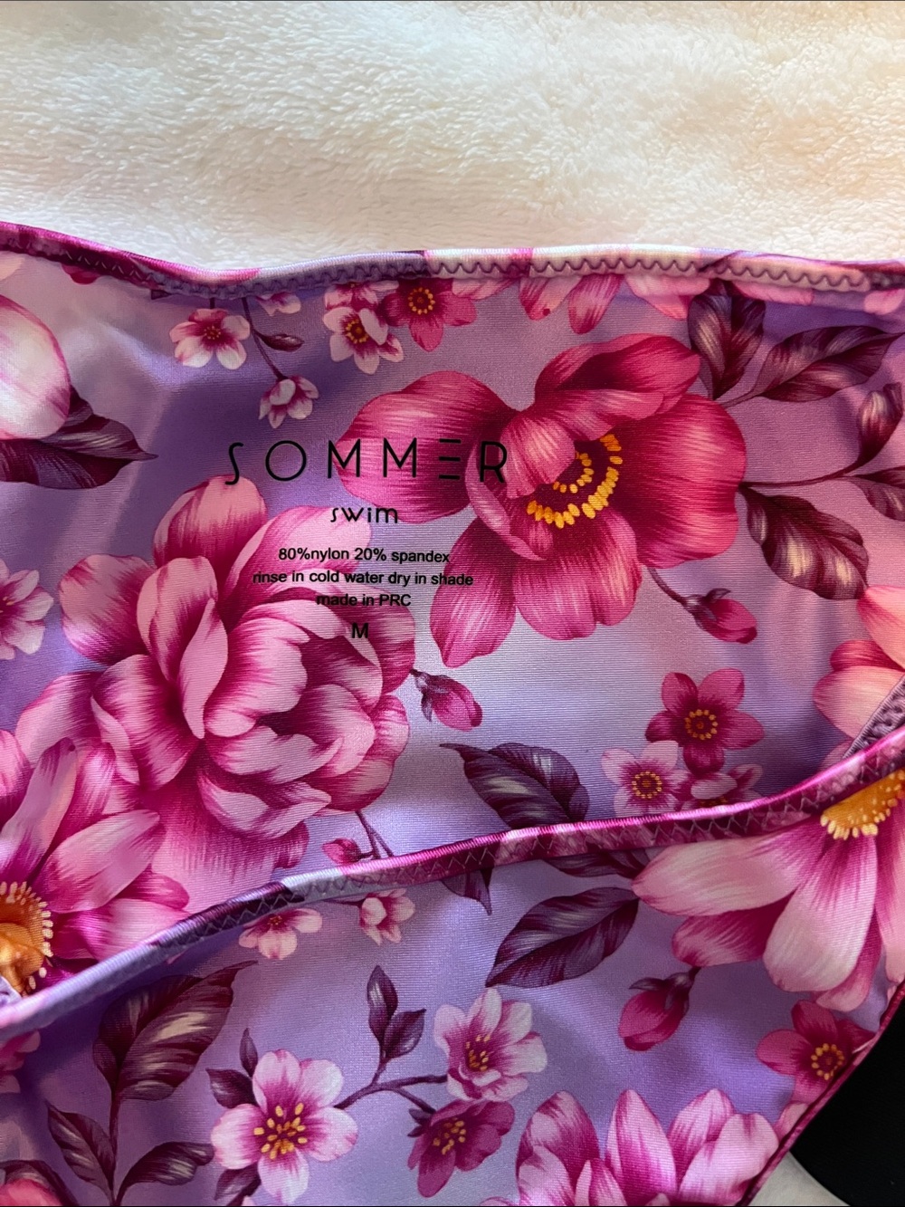 Tiago Azalea Pink Floral Bikini BOTTOMS - Picture 3 of 5